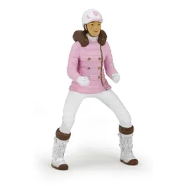 Papo Winter Riding Girl