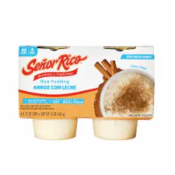 Senor Rico® Zero Sugar Added Rice Pudding, 4 / 3.75 oz