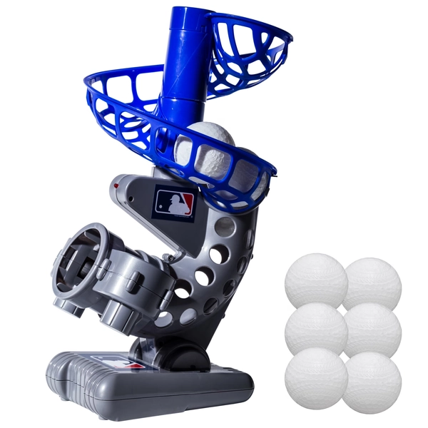 Franklin Sports MLB Electronic Baseball Pitching Machine – Adjustable – Every 7 Seconds – 6 Balls - Walmart.com