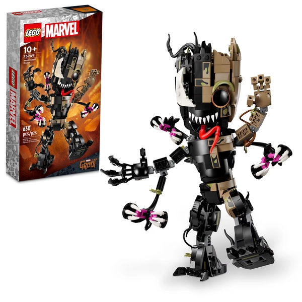 LEGO Marvel Venomized Groot 76249 Transformable Marvel Toy for Play and Display, Buildable Marvel Action Figure for Fans of the Guardians of the Galaxy Movie, Marvel Birthday Gift for 10 Year Old Kids - Walmart.com