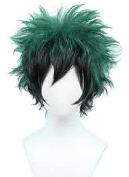 Deku Cosplay Wig