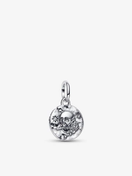 Skull Medallion Charm