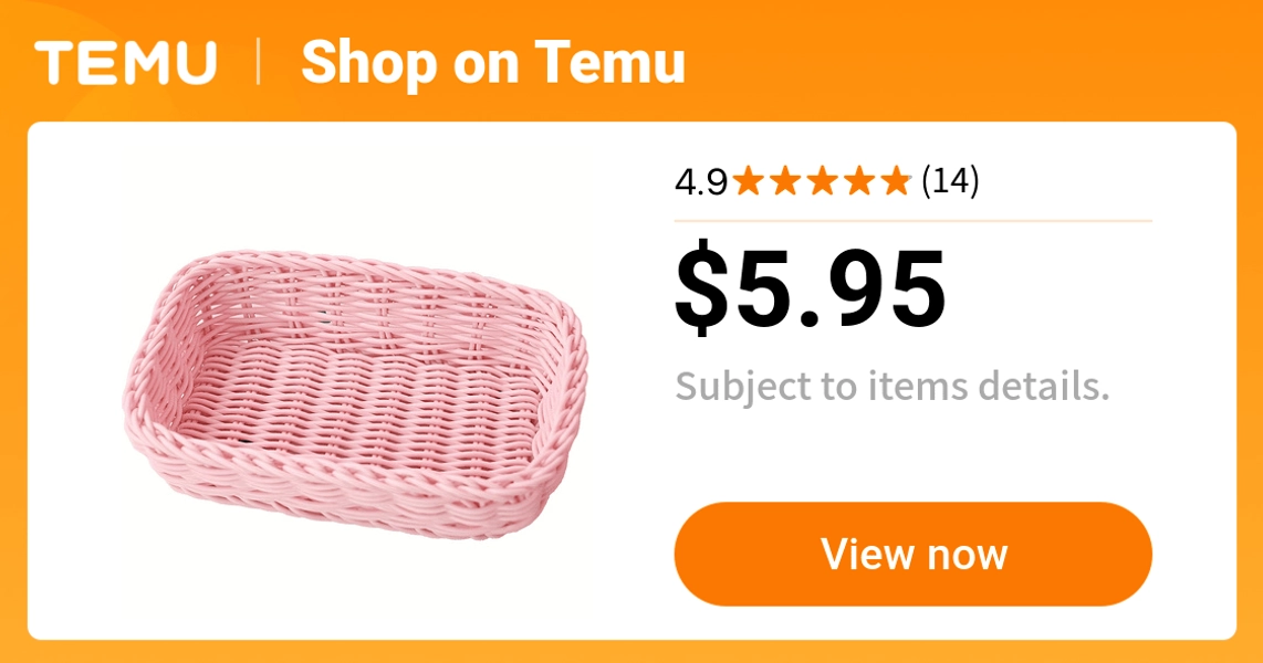 modern woven basket stripes multipurpose storage organizer - Temu