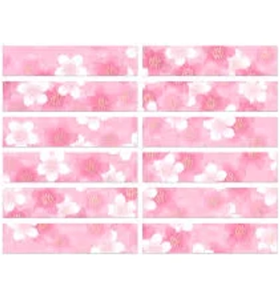 Sana Pink Washi Tape Strips