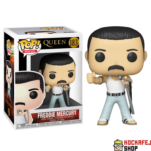 Funko POP! Queen - Freddie Mercury Radio Gaga 1985 Vinyl Figura 10cm