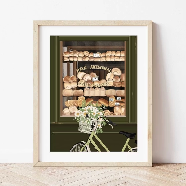 Peinture au Numéro - Boulangerie Parisienne