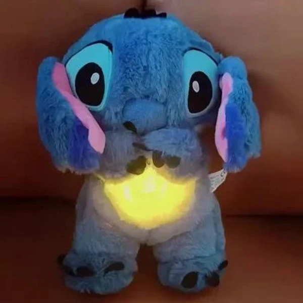 Stitch Breathing Plush Toy with Soft Pillow and Doll