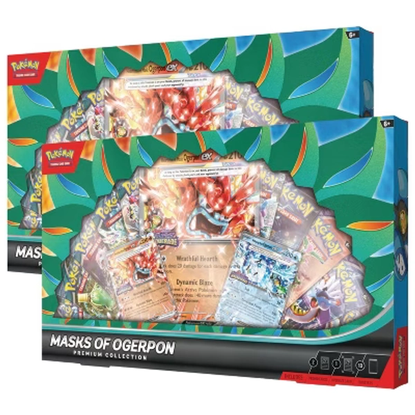Pokemon TCG: Masks of Ogerpon Premium Collection (2-Pack)