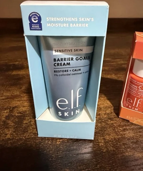 E.l.f. Vegan Makeup & Skincare Lot - Mascara, Cream, Lip Balm,