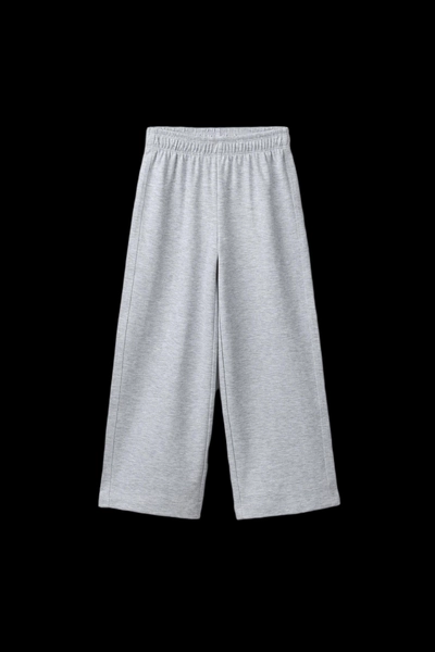 HEAVY JERSEY WIDE LEG PANTS