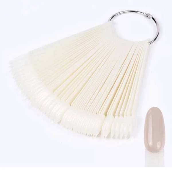 Nail Display Tips Palette Practice Manicure Tools 50pcs, A23-02 by Universal Nail Supplies