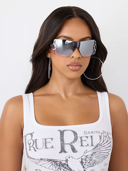 CRYSTAL SHIELD SUNGLASSES