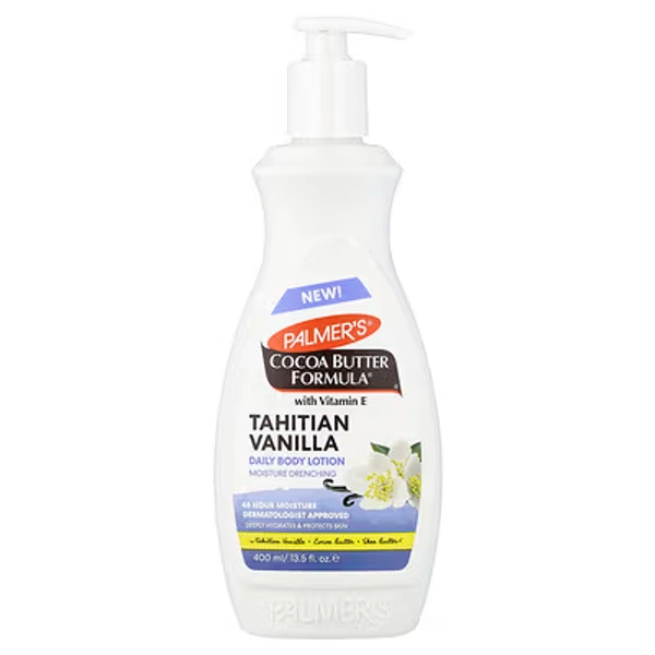 Palmer's, Cocoa Butter Formula® mit Vitamin E, tägliche Körperlotion, Tahitianische Vanille, 400 ml (13,5 fl. oz.)