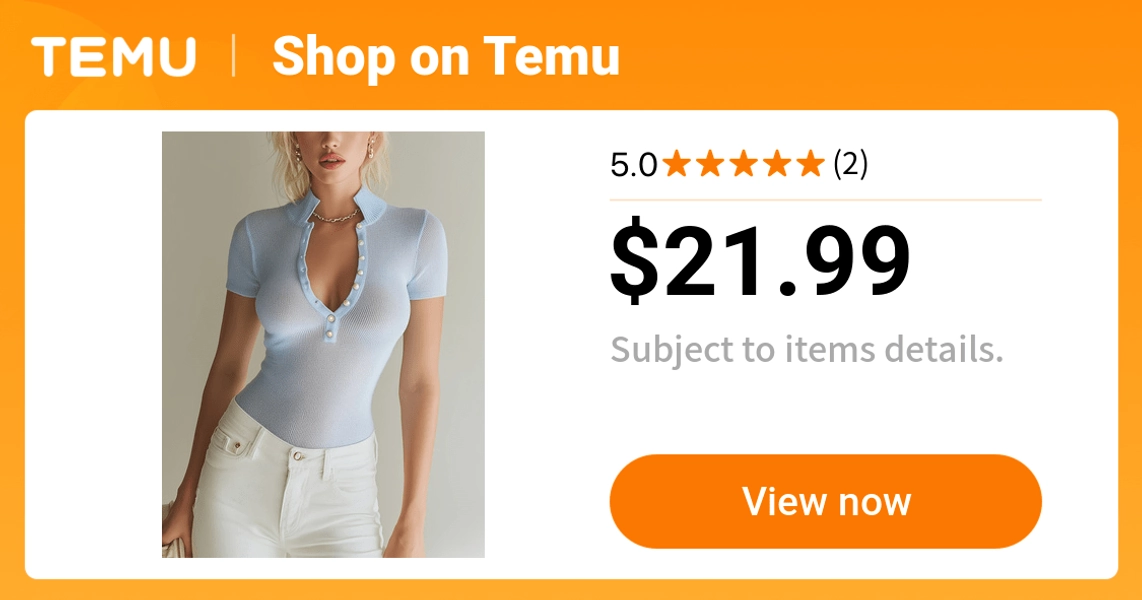 ladies elegant blue stand collar front button short sleeved - Temu