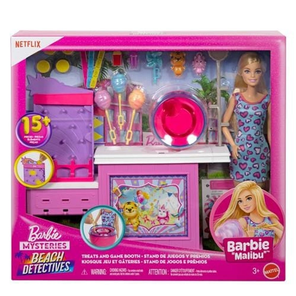 Barbie Cotton Candy & Game Playset & Doll