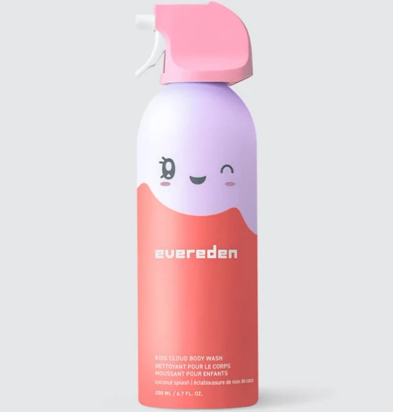 Evereden Kids Cloud Body Wash Clean Skincare for Kids Juicy Citrus & Coconut Splash