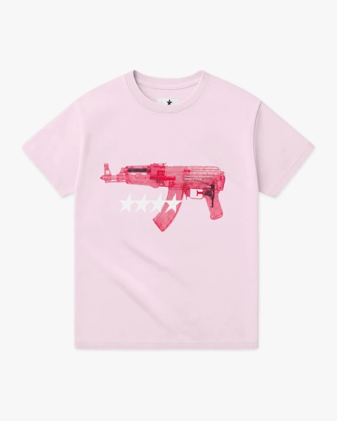 Watergun T-shirt - Pink / XS