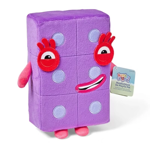 Hand2Mind Numberblocks Six Playful Pal: Educational Math & Counting Kit for Toddlers & Preschoolers
