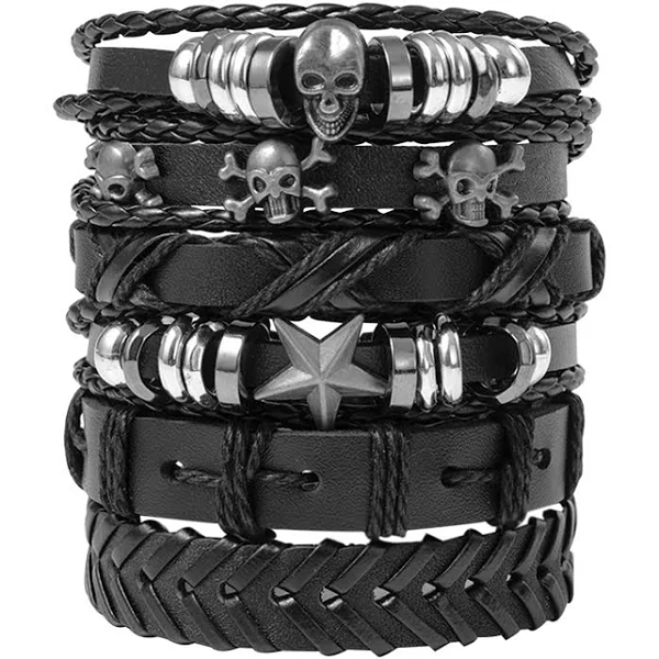 Women's Studded Gothic Punk Rock Bracelet