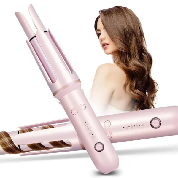 VEGA AUTOMOTIVE - Automatic Rotating Curling Iron Auto Hair Curler With 4 Temperature 3 Timer 2 way Rotation Shut off Anti - Default
