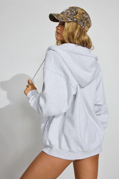 SoftTerry Oversized Zip-Up Hoodie