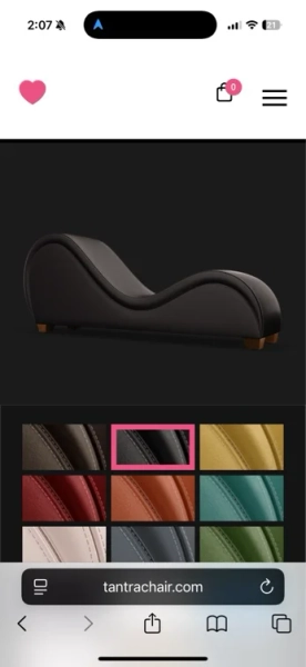Une sex chair