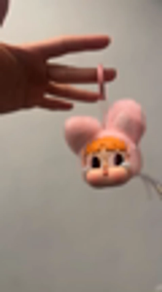 POP MART CRYBABY X Powerpuff Girls Series Blind Box Plushie Keychain