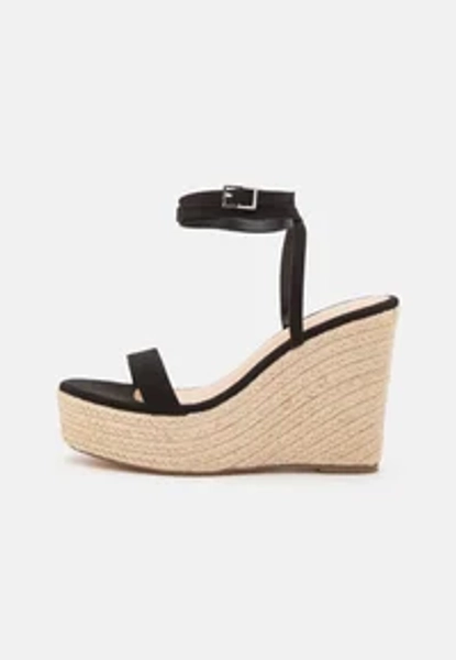Sandalen met hoge hak - black