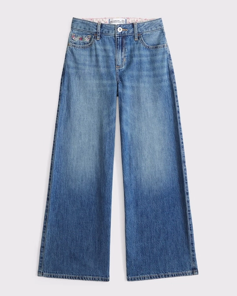 high rise ultra wide leg jeans