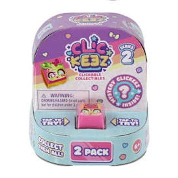Clickeez™ Clickable Collectibles 2-Pack (Styles May Vary) | Five Below