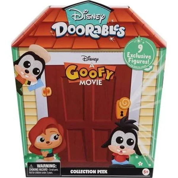 Disney Doorables Collection Peek A Goofy Movie Exclusive Mystery Figure 9-Pack