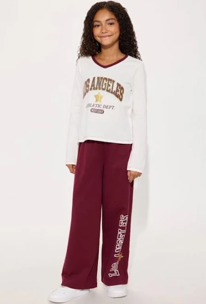 Fashion Nova Kids' Mini Find Me in La Jogger Pant Set
