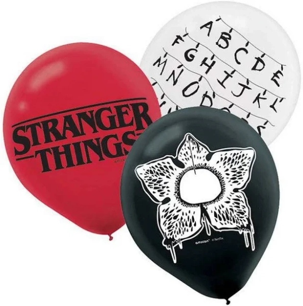 Stranger Things Latex Balloons