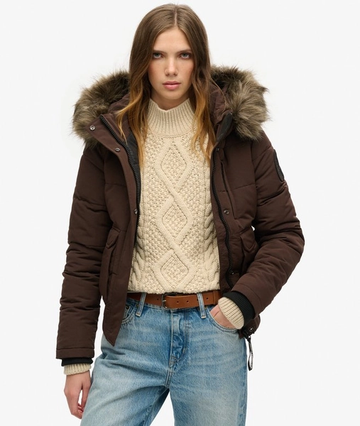 Everest Hooded Bomber Jacket