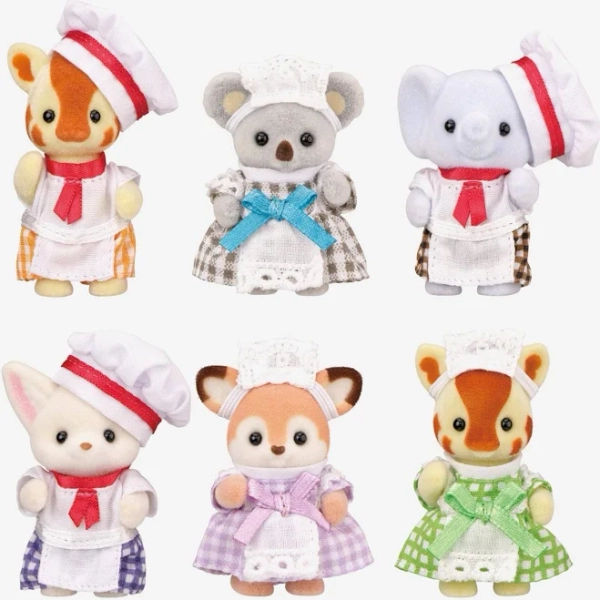 Calico Critters Bistro Babies Blind Bag Figure