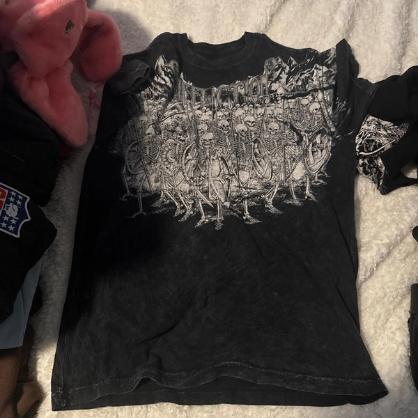 Affliction skeleton army brand new never worn