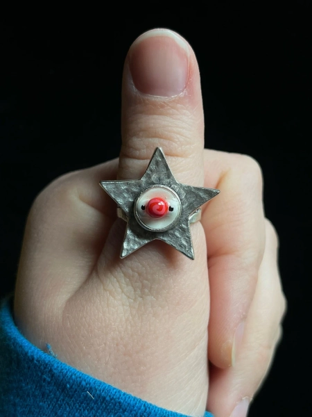 Baby Clown Starling Ring — ArowynsRealm