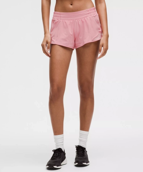 Hotty Hot Low-Rise Lined Short 2.5" - Pink Tide - 14