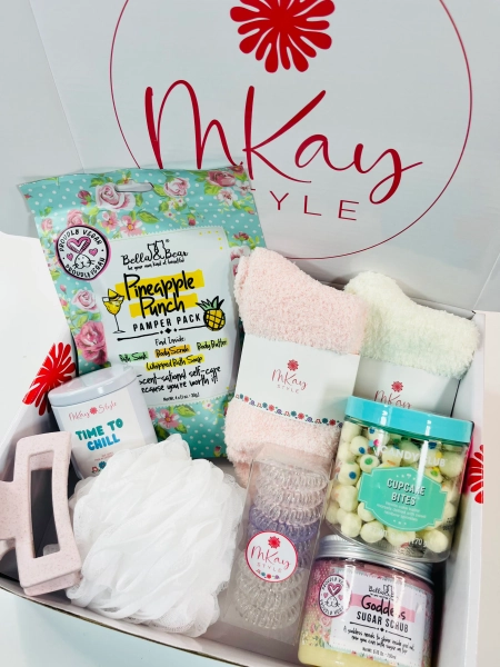 College Student Relaxation Gift Box, Teenage Girl Gift, College Girl Spa Kit, Time To Relax, Self Care Gift Box, Care Package For Her, Teen