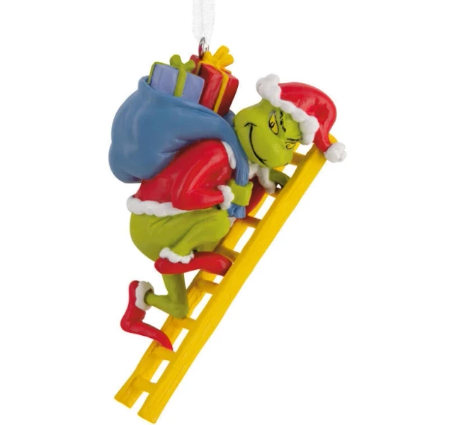 Hallmark Dr. Seuss's How The Grinch Stole Christmas! Grinch On Ladder