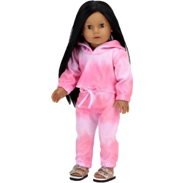 Sophia's Tie Dye Crop Hoodie and Sweatpants