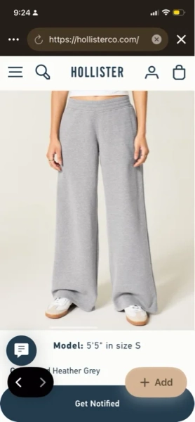Hollister Feel Good Baggy Sweatpants