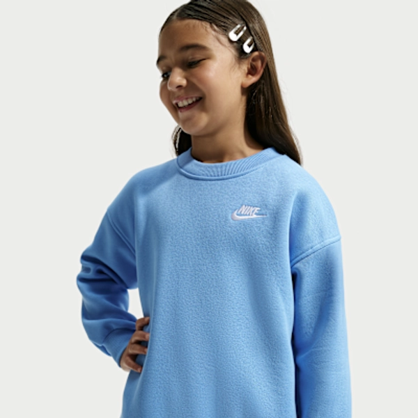 Nike Sportswear Club Fleece Big Kids' Oversized Sweatshirt