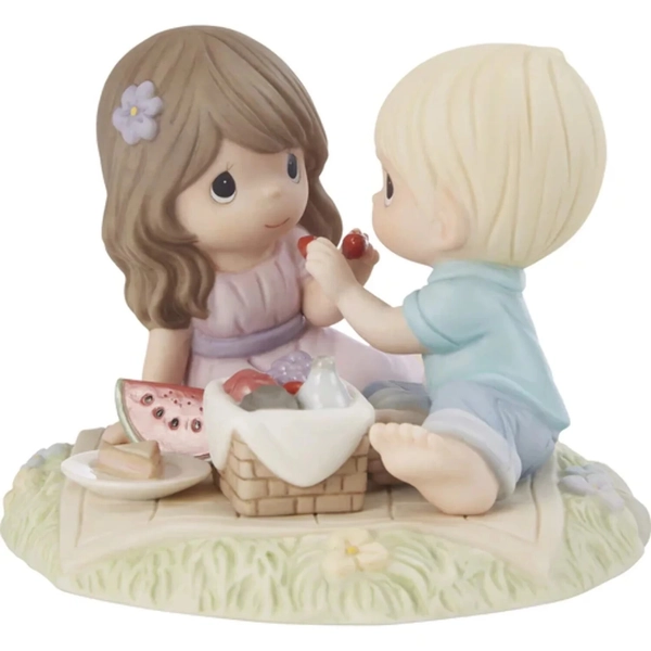Precious Moments Every Day With You Is A Picnic Love Figurine-New in Box