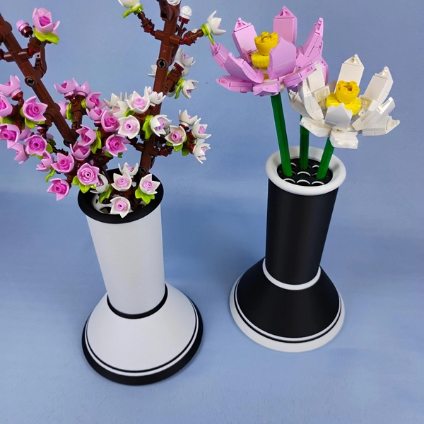 Minimalist Vase for LEGO® Botanical Flower Sets