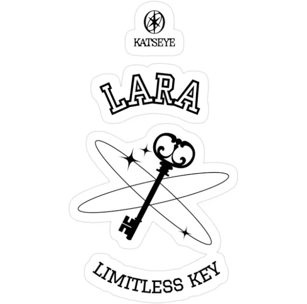 Katseye Lara Limitless Key Dream Charm Art Sticker