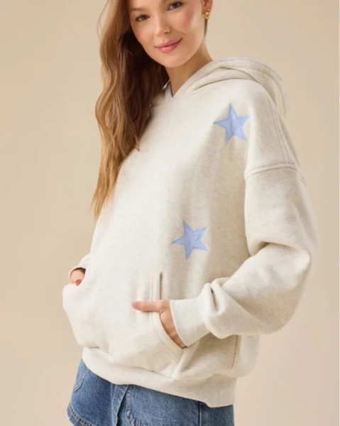 Altardstate-Stripe Star Hoodie