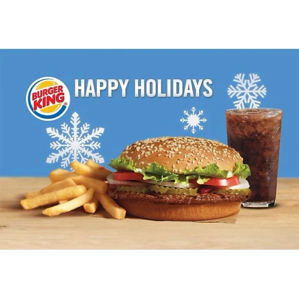 Burger King Gift Card $25