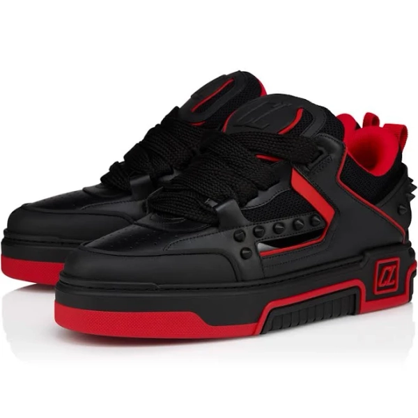 Christian Louboutin Men's Astroskate Mixed Media Sneakers