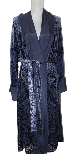 NWT Johnny Was Biya JWLA Izzy Kimono Burnout Velvet Alixa Jacket Sapphire M